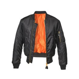 Brandit - BD3149 - MA1 Bomberjacke -  black 3XL