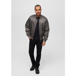 Brandit - BD3149 - MA1 Bomberjacke -  Charcoal 4XL