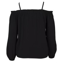 Urban Classics - TB2224 - Cold Shoulder Longsleeve - black M