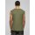 Urban Classics - TB1562 - Open Edge Sleeveless Tee - olive M
