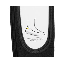 Urban Classics - TB1644 Invisible Socks 5-Pack - black 35-38