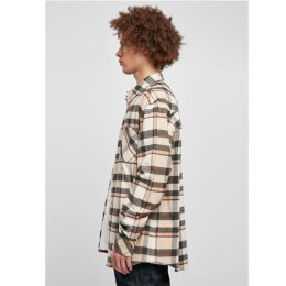 Urban Classics - TB5592 Checked Mountain Shirt - softseagrass/bottlegreen XXL