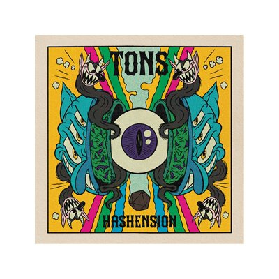 TONS - HASHENSION (LTD. NEON GREEN VINYL) - LP