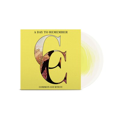 A DAY TO REMEMBER - COMMON COURTESY - REISSUE (LIMITED LEMON CLEAR COLOURED - LP