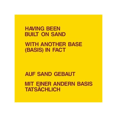 LANDRY, DICKIE & WEINER, LAWRENCE - HAVING BEEN BUILT ON SAND - LP