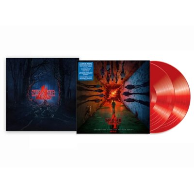 VA / OST - Stranger Things 4 - LTD. RED COLORED 2LP