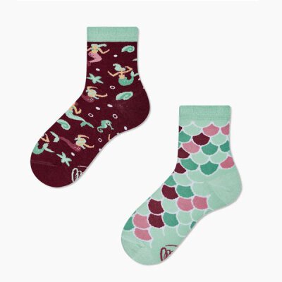 Many Mornings Socks - Mystic Mermaid Kids - Socken 23-26