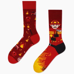 Many Mornings Socks - The Fireman - Socken 43-46