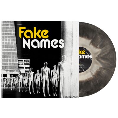 FAKE NAMES - EXPENDABLES - LIMITED BLACK & WHITE COLOURED VINYL EDITION - LP