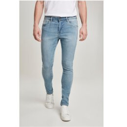 Urban Classics - TB3076 Slim Fit Jeans - mid deep blue