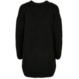 Urban Classics - TB4740 - Ladies Chunky Fluffy Knit Cardigan - black M