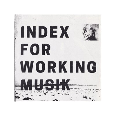 INDEX FOR WORKING MUSIK - DRAGGING THE NEEDLEWORK FOR THE KIDS AT UPHOLE - LP