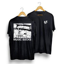 Akne Kid Joe - Music Sucks - Unisex T-Shirt (EP01) - black S