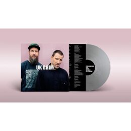SLEAFORD MODS - UK GRIM - STRICTLY LIMITED SILVER COLOURED INDIE VINYL - LP