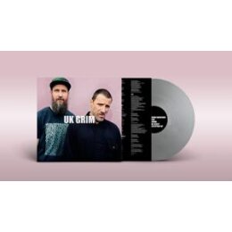SLEAFORD MODS - UK GRIM - STRICTLY LIMITED SILVER COLOURED INDIE VINYL - LP
