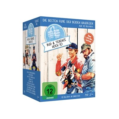 SPENCER, BUD & HILL, TERENCE - BUD SPENCER & TERENCE HILL HOCH 10 BD BOX - BRM