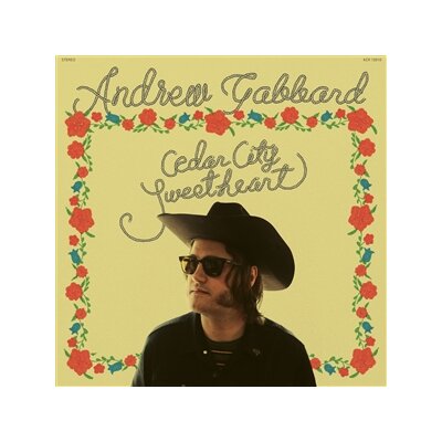 GABBARD, ANDREW - CEDAR CITY SWEETHEART (CLEAR WITH YELLOW & RED SWIRL) - LP