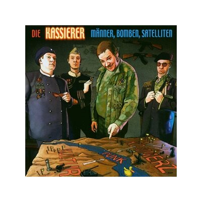 KASSIERER, DIE - MÄNNER, BOMBEN, SATELLITEN - LP