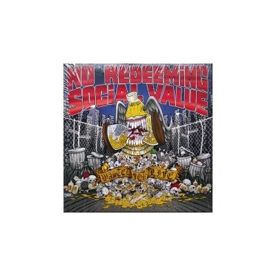 NO REDEEMING SOCIAL VALUE - WASTED FOR LIFE (PICTURE DISC) - LP