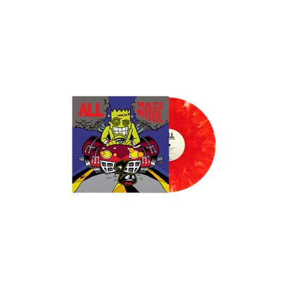 ALL - MASS NERDER (STRICTLY LIMITED 25TH ANNIVERSARY CLOUDY RED COLOURED VIN - LP