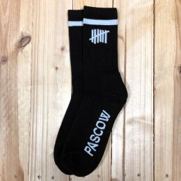 Pascow - Sieben - Socken - schwarz
