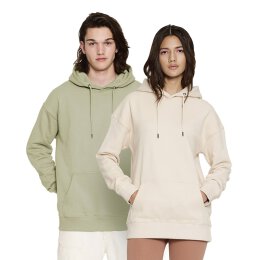 Continental - EP31P - Earth Positive Unisex Extra Heavy Oversized Hoodie - White Mist