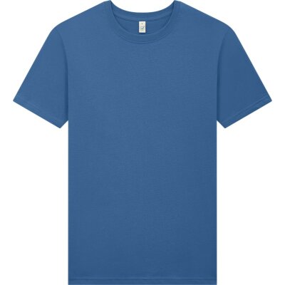 Earth Positive - EP01 - ORGANIC MENS/UNISEX T-SHIRT - Faded Denim