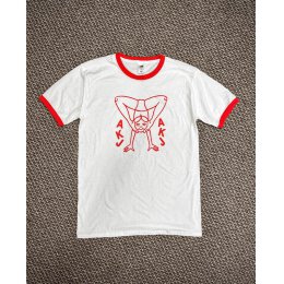 Akne Kid Joe - Yoga - Unisex Ringer Shirt - rot XL