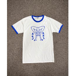 Akne Kid Joe - Yoga - Unisex Ringer Shirt - blau M