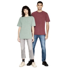 Continental / Earth Positive - EP19 - Unisex Organic Heavy Oversized T-Shirt - White