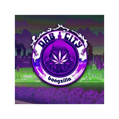 BONGZILLA - DAB CITY (LTD. A/B WHITE/GREEN/PURPLE 2LP) - LP