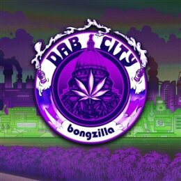 BONGZILLA - DAB CITY (LTD. A/B WHITE/GREEN/PURPLE 2LP) - LP