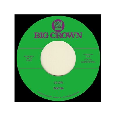 SYNTHIA - SO LOW - 7"