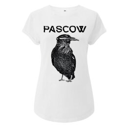 Pascow - Rabe - tailliertes Shirt (Girl Shirt) - white M