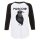 Pascow - Rabe - Raglan - black/white XS