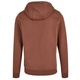 Build Your Brand - Heavy Zip Hoody (BY012) - bark (brown) L