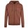 Build Your Brand - Heavy Zip Hoody (BY012) - bark (brown) L