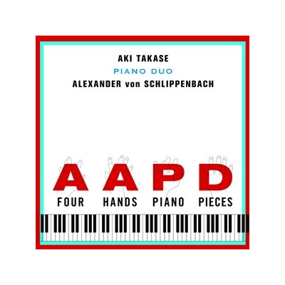 TAKASE, AKI & SCHLIPPENBACH, ALEXANDER VON - FOUR HANDS PIANO PIECES - CD