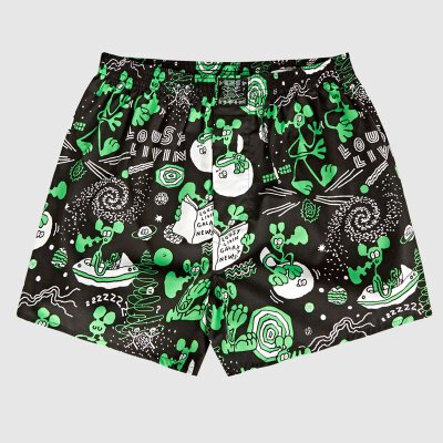 Lousy Livin - Outer Space - LUUWWOS - Boxershort - Black M