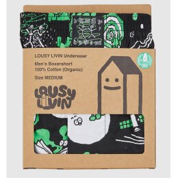Lousy Livin - Outer Space - LUUWWOS - Boxershort - Black M
