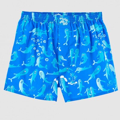 Lousy Livin - Dolphins - LUUWDOL - Boxershort - Oceans M