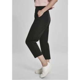 Urban Classics - TB3237 - Ladies High Waist Cropped Pants - black S