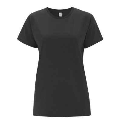 Continental/ Earthpositive - EP02 - Earth Positive Womens T-Shirt - ash black