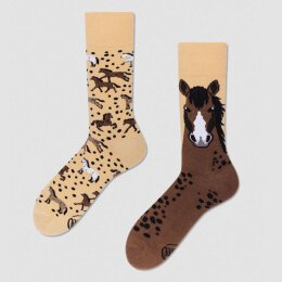 Many Mornings Socks - Wild Horses - Socken