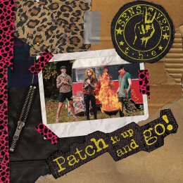 The Sensitives - Patch it up and go! - colored - LP + MP3