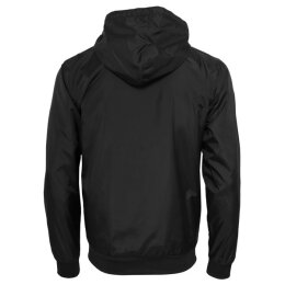 Build Your Brand - Windrunner (BY016) - black/red XXL