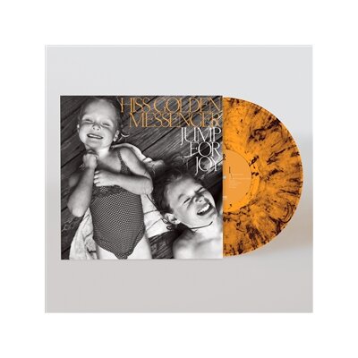 HISS GOLDEN MESSENGER - JUMP FOR JOY -ORANGE & BLACK SWIRL VINYL- - LP