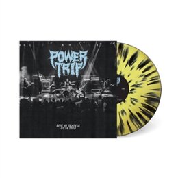 POWER TRIP - LIVE IN SEATTLE (YELLOW AND BLACK SPLATTER)...