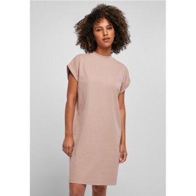 Build Your Brand - Ladies Turtle Extended Shoulder Dress (BY101) - duskrose XL