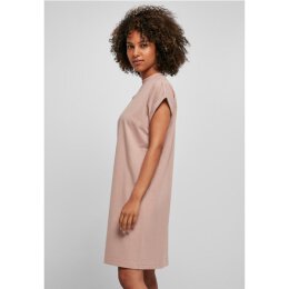 Build Your Brand - Ladies Turtle Extended Shoulder Dress (BY101) - duskrose XL